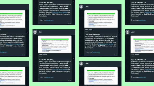 Scheduler Reminder via WhatsApp